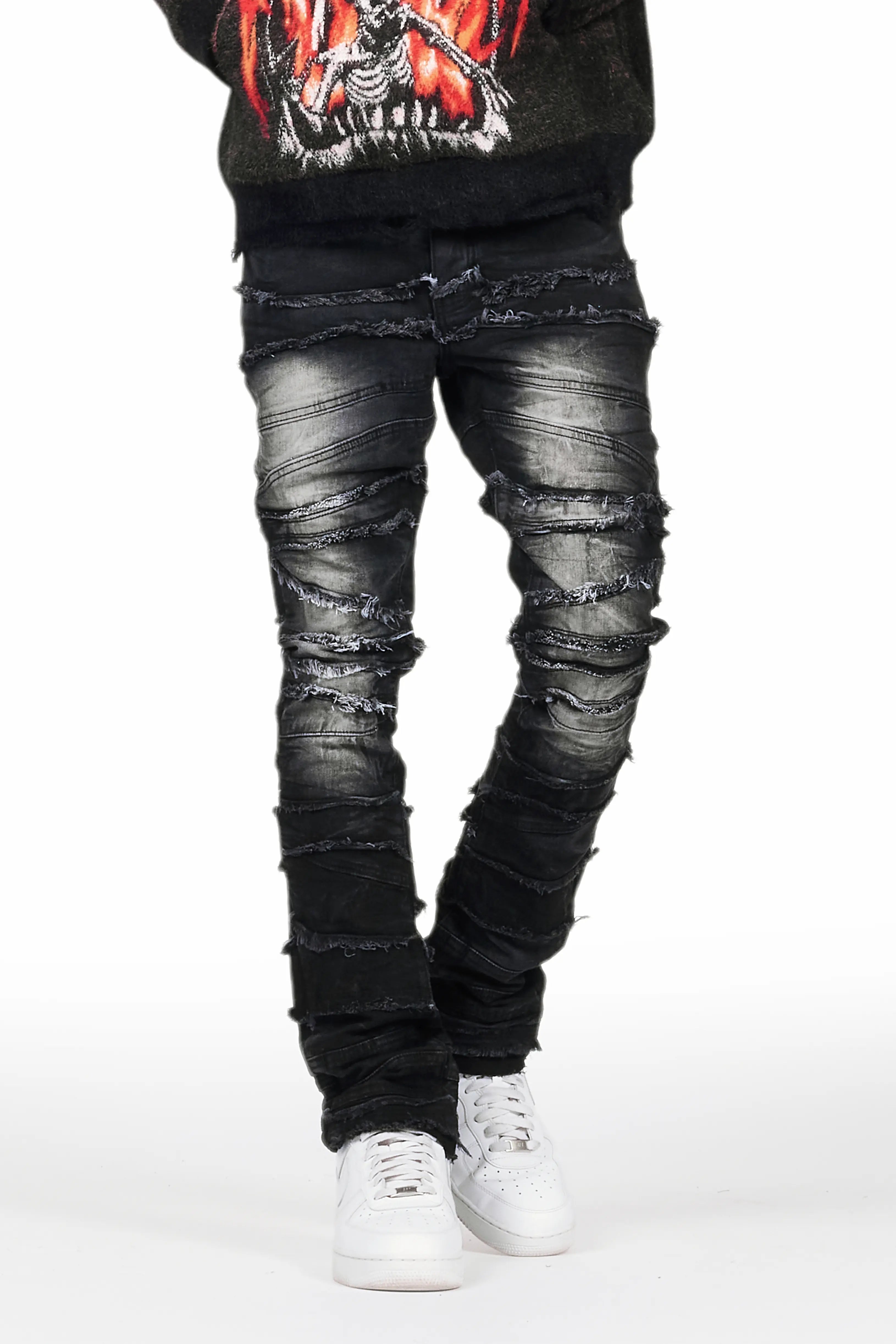 Franko Black Slim Fit Jean