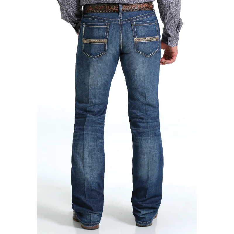 Cinch Men's Ian Medium Stone Wash Jeans