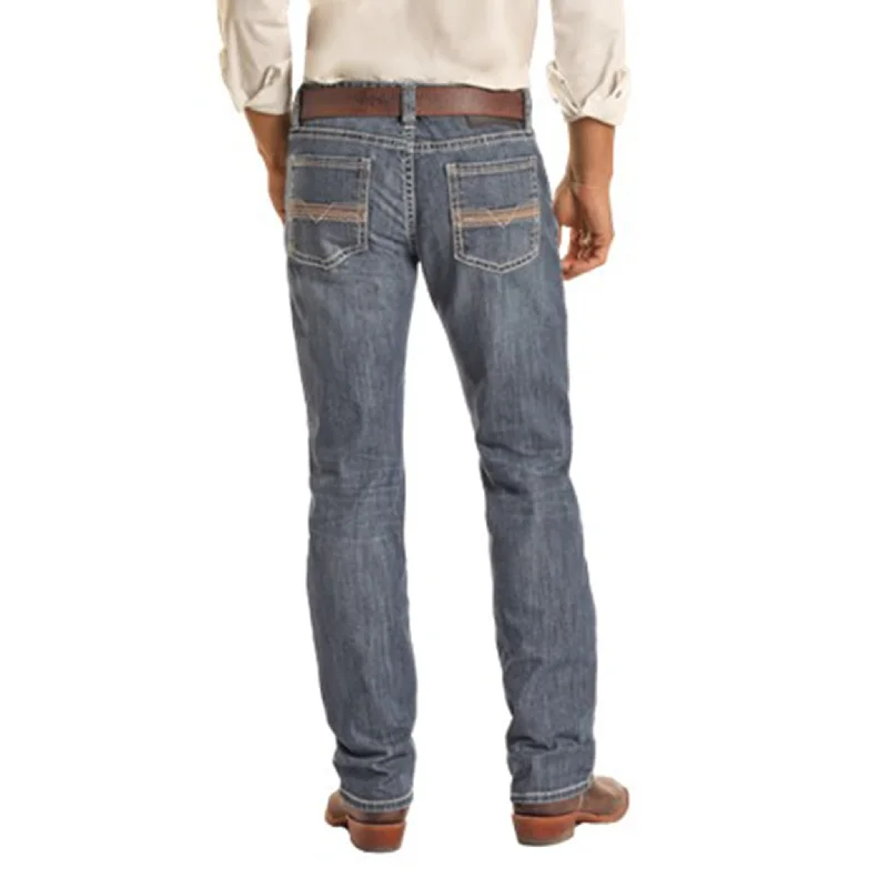 Rock & Roll Men's Slim Fit RevolverJean