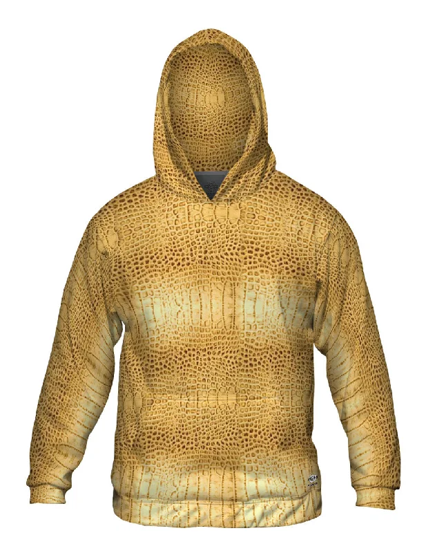 Golden Snake Skin Pattern