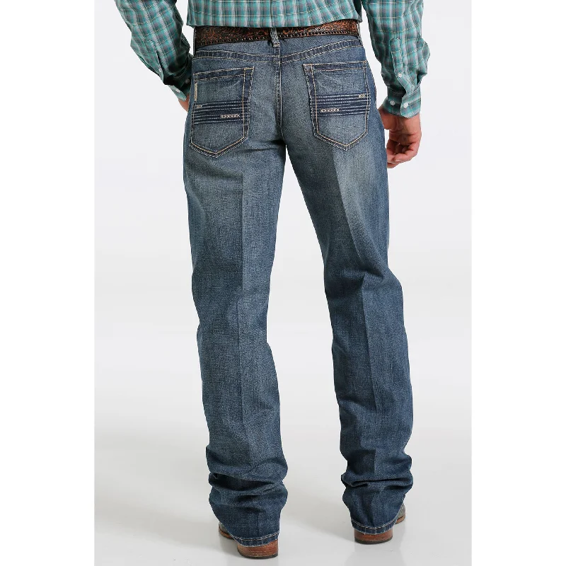 Cinch Men's Grant Dark Stone Wash Jeans