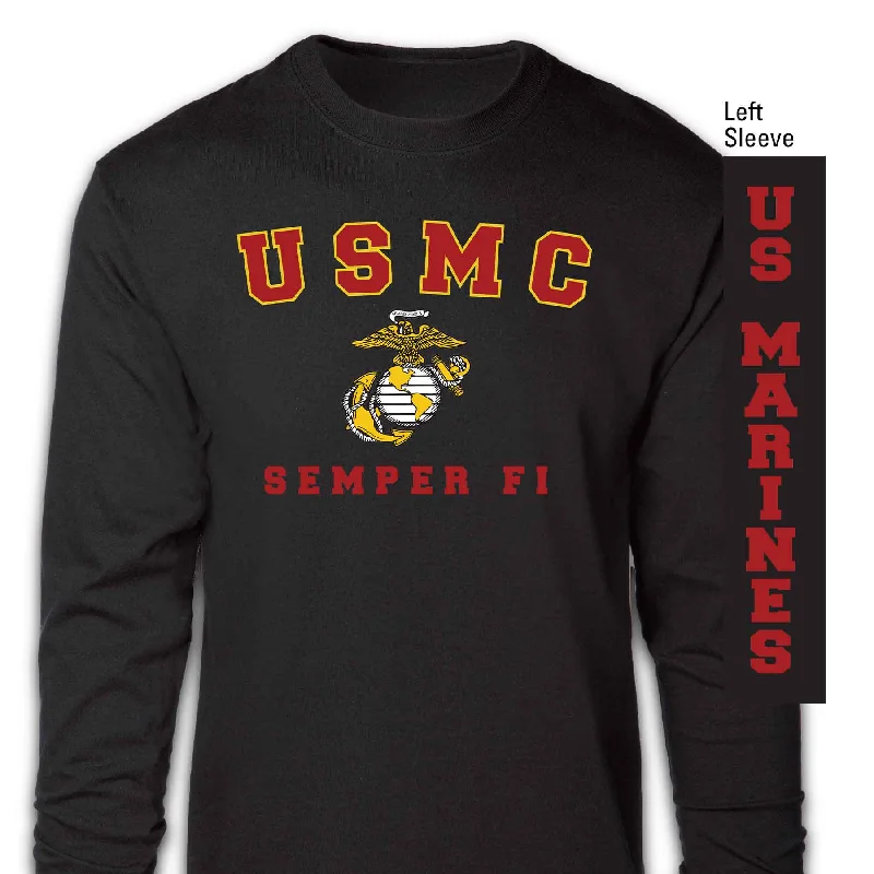 USMC Semper Fi Long Sleeve T-Shirt