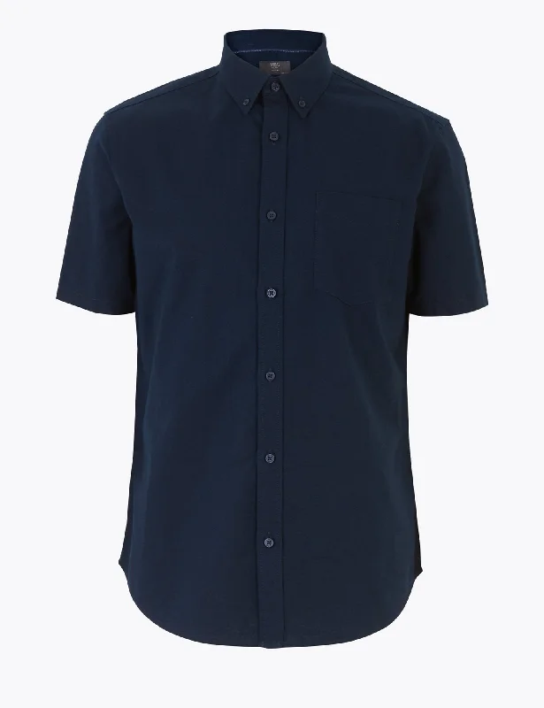 Pure Cotton Oxford Shirt