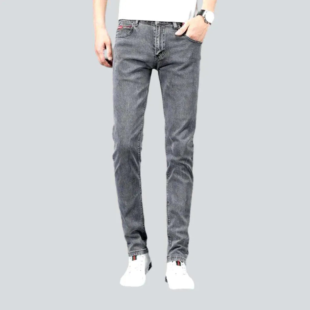 Comfortable men's casual jeans