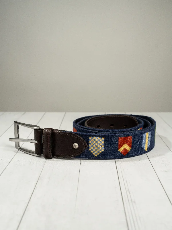 Muirfield Needlepoint Belt