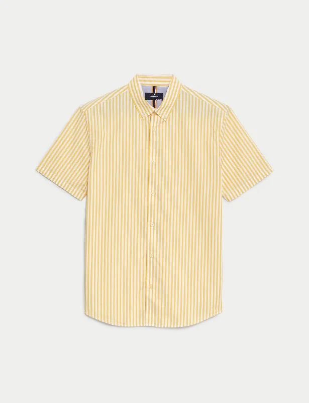 Pure Cotton Striped Shirt