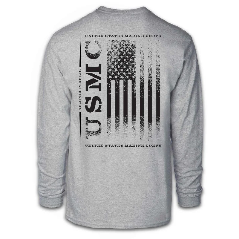 USA Flag Est. 1775 Long Sleeve