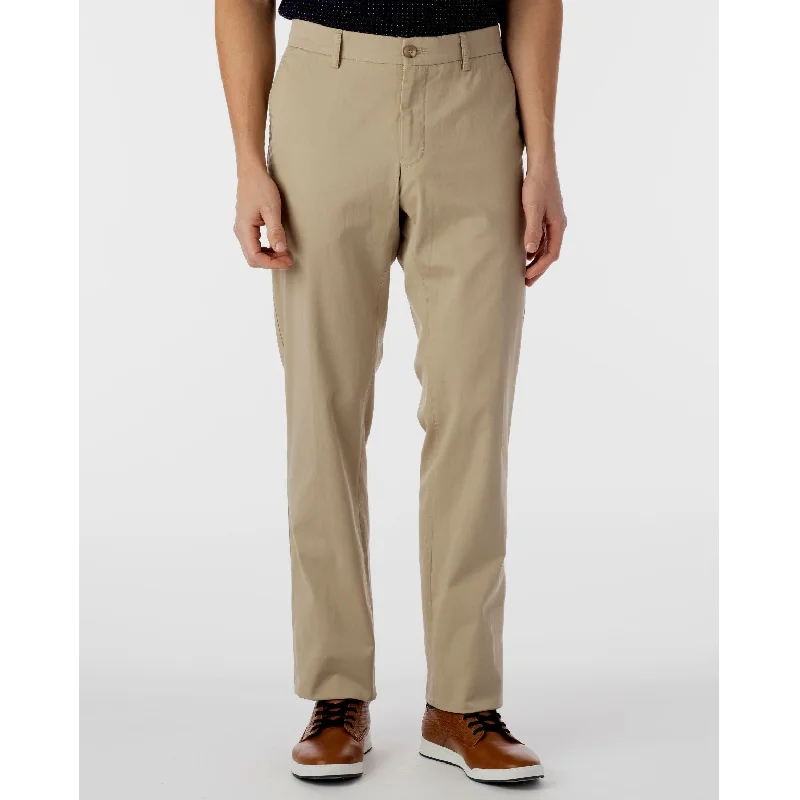 Pima Twill True Khaki in Khaki, Size 34 (Atwater Modern Fit) by Ballin