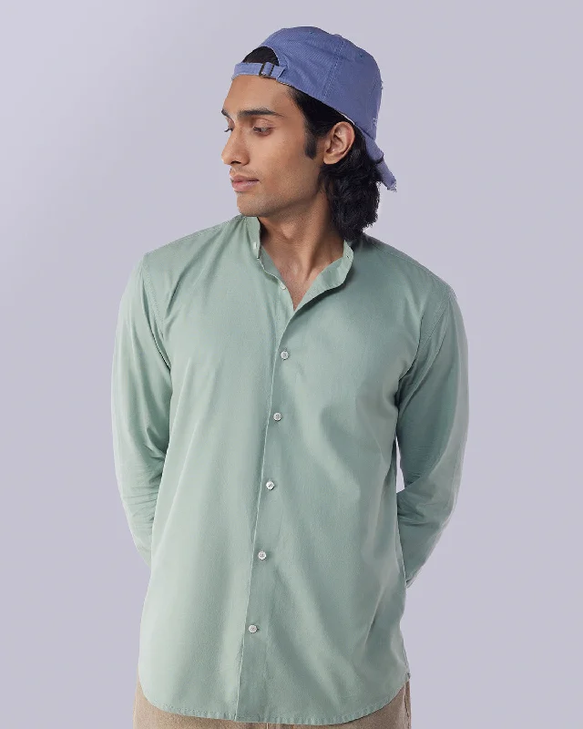 Sage Green Oxford Shirt