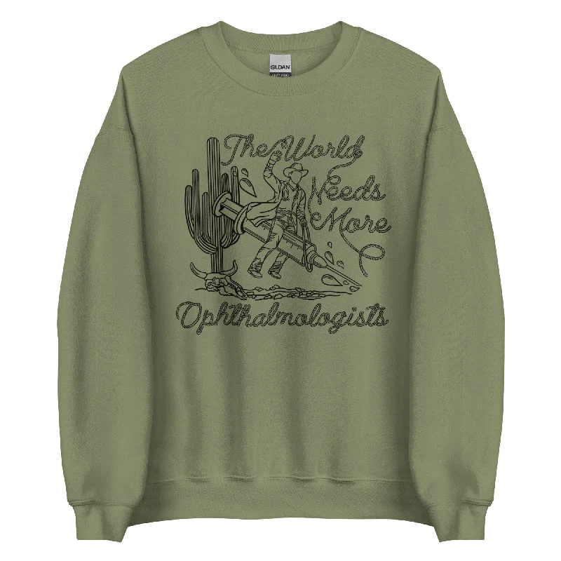 TWNM-Ophthalmologists Unisex Crewneck Dark Colors