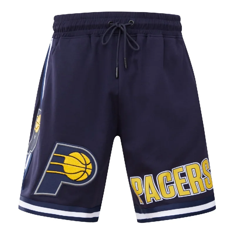 NBA INDIANA PACERS CLASSIC CHENILLE MEN'S SHORT (MIDNIGHT NAVY)