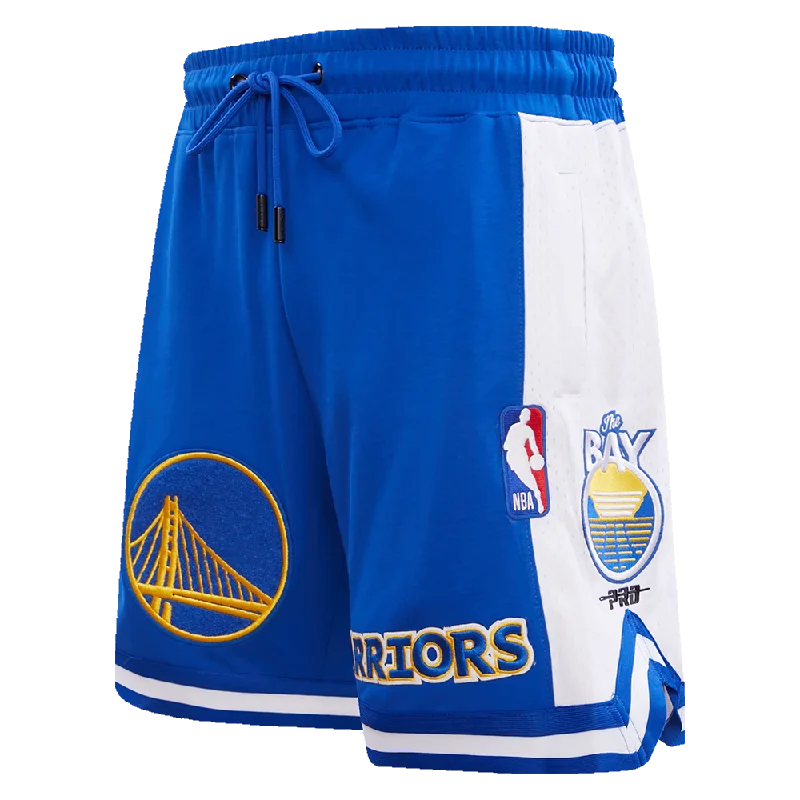 NBA GOLDEN STATE WARRIORS RETRO CLASSIC MEN'S 2.0 SHORT (ROYAL BLUE)