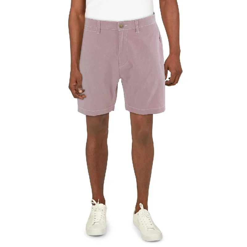 Weatherproof Vintage Mens Mid Rise Midi Casual Shorts