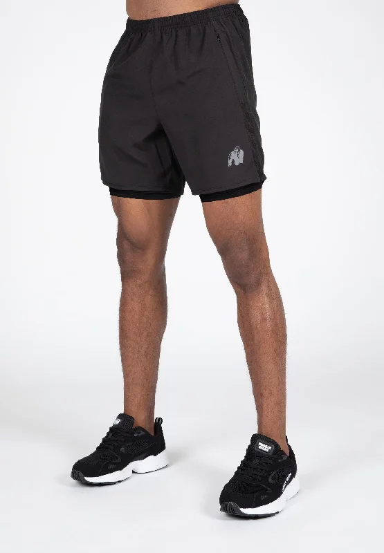 Modesto 2-In-1 Shorts - Black