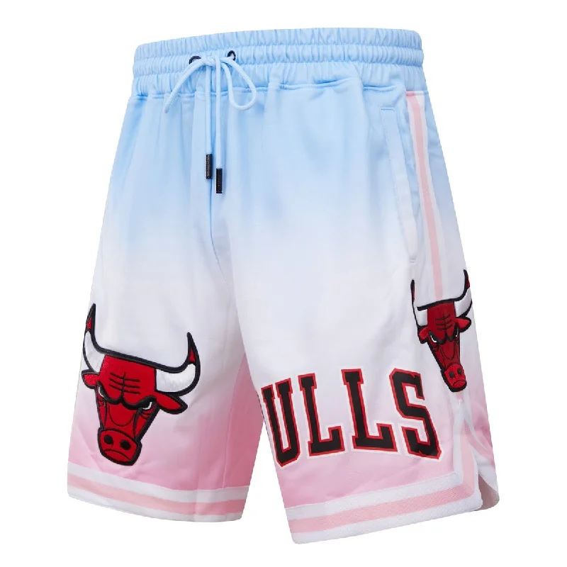 NBA CHICAGO BULLS LOGO PRO TEAM MEN'S SHORT (BLUE/WHITE/PINK)