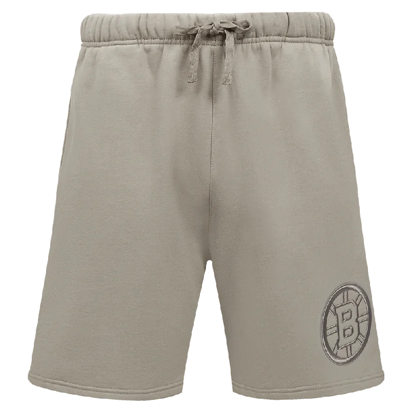 NHL BOSTON BRUINS NEUTRAL MEN'S SHORT (TAUPE)