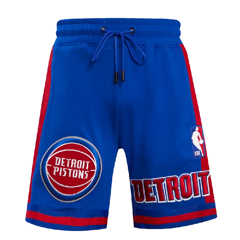 NBA DETROIT PISTONS RETRO CLASSIC MEN'S 2.0 SHORT (ROYAL BLUE/RED)