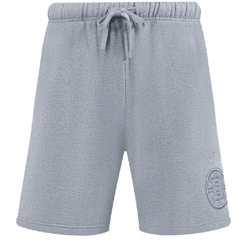 NHL BOSTON BRUINS NEUTRAL MEN'S SHORT (DARK HEATHER GRAY)