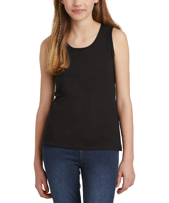 Girl's Sleeveless Scoop Neck Tank Top