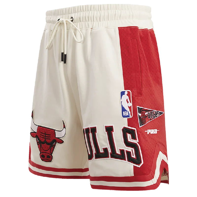 NBA CHICAGO BULLS RETRO CLASSIC MEN'S 2.0 SHORT (EGGSHELL/ RED)