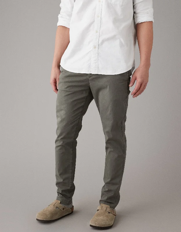 AE Flex Slim Lived-In Khaki Pant