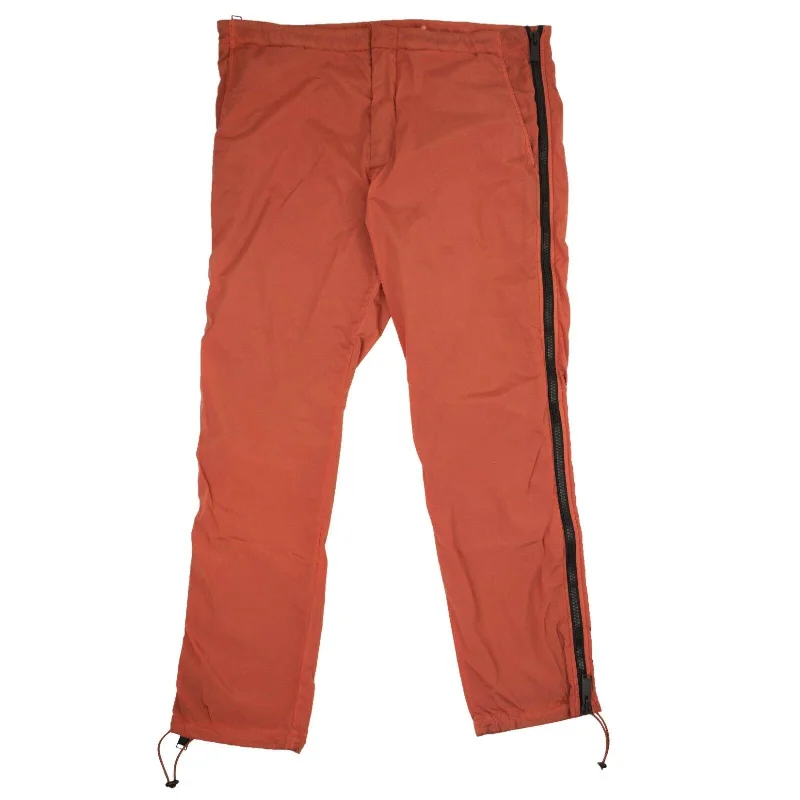 Heron Preston Side Zipper Pants - Orange