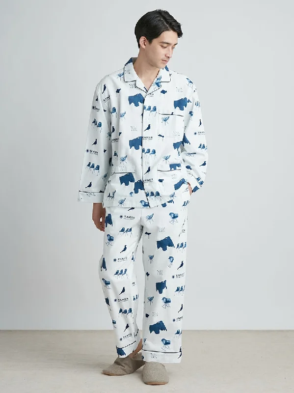 EAMES Chair Motif Men's Lounging Pajamas Pants