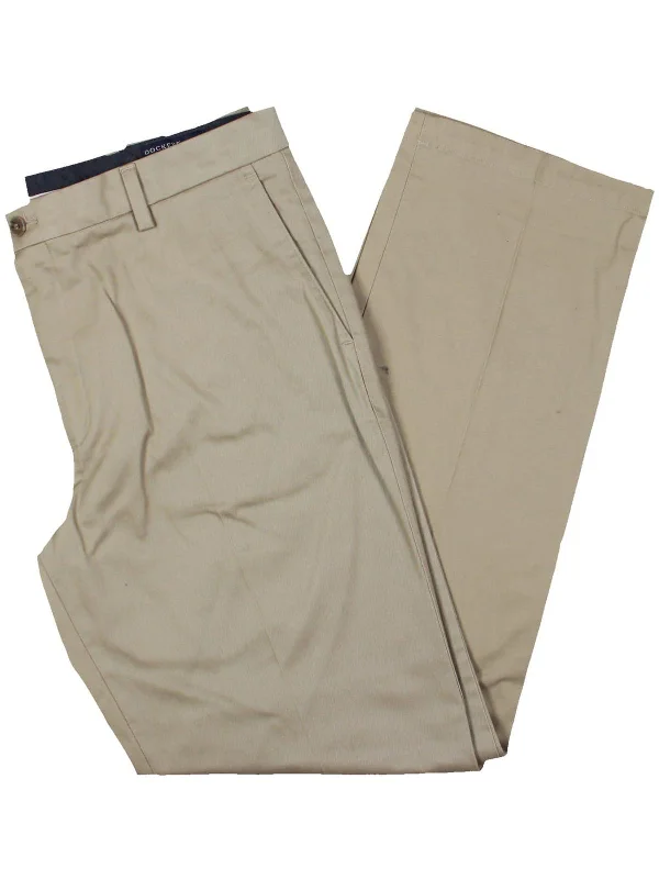 Mens Stretch Cotton Dress Pants