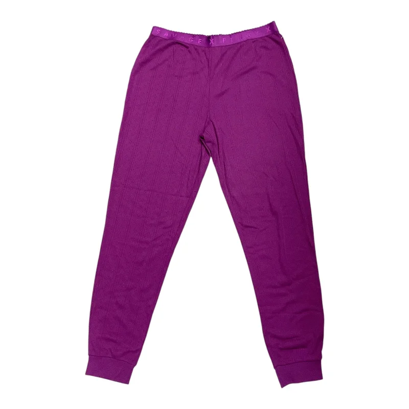 Pants Joggers By Cma In Purple, Size: L