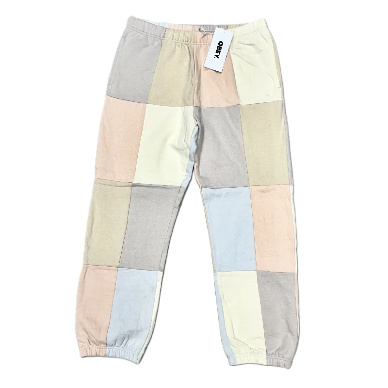 Pants Lounge By Obey In Multi-colored, Size: L