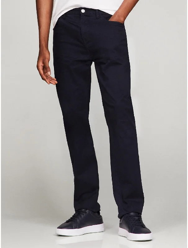 Tommy Hilfiger Men's Twill 5-Pocket Straight Fit Pant