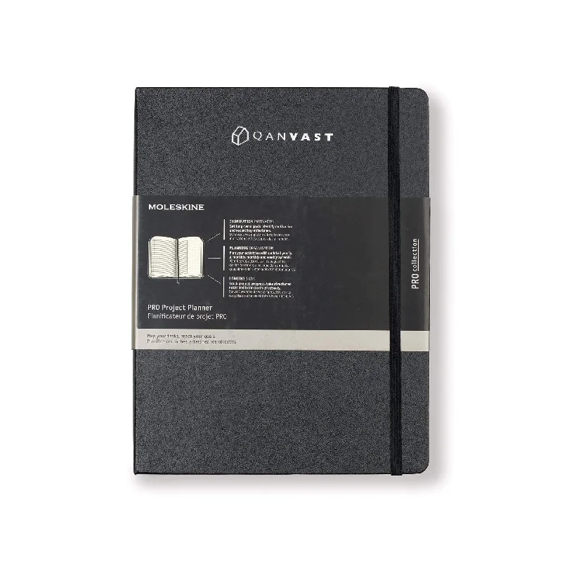 Moleskine - Hard Cover Ruled Extra Large Professional Project Planner