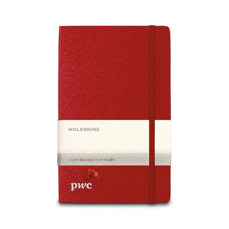 Moleskine - Hard Cover Ruled Large Expanded Notebook (5" x  8.25")