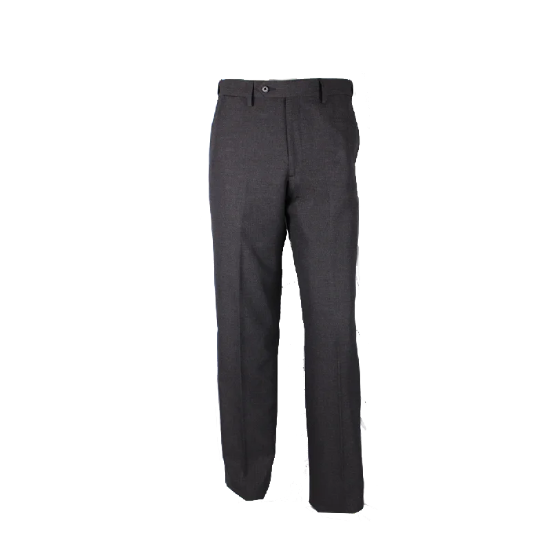 Men's Suit Pants Charcoal Poly Viscose 8802