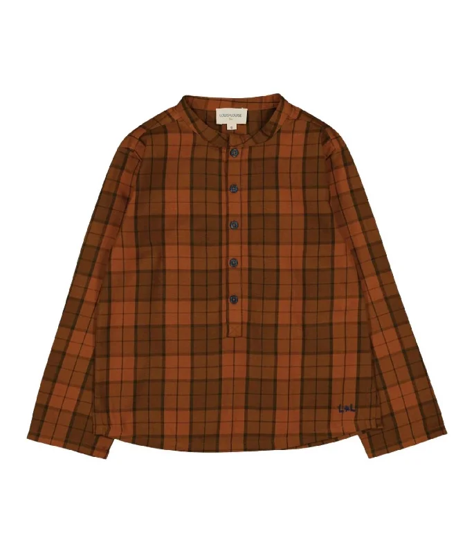 Grand-Pere Shirt In Cognac