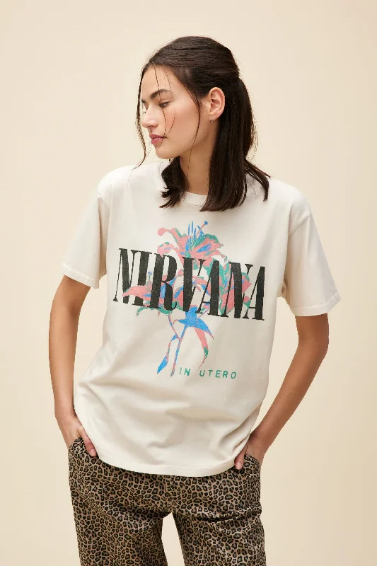 Nirvana Lilies Weekend Tee