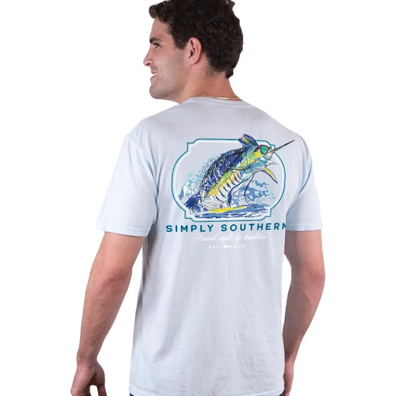 SALE Simply Southern Sword Fish Unisex Comfort Colors T-Shirt