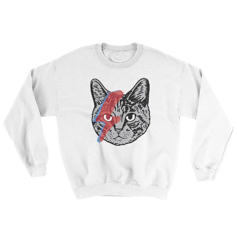 Bowie Cat Ugly Sweater