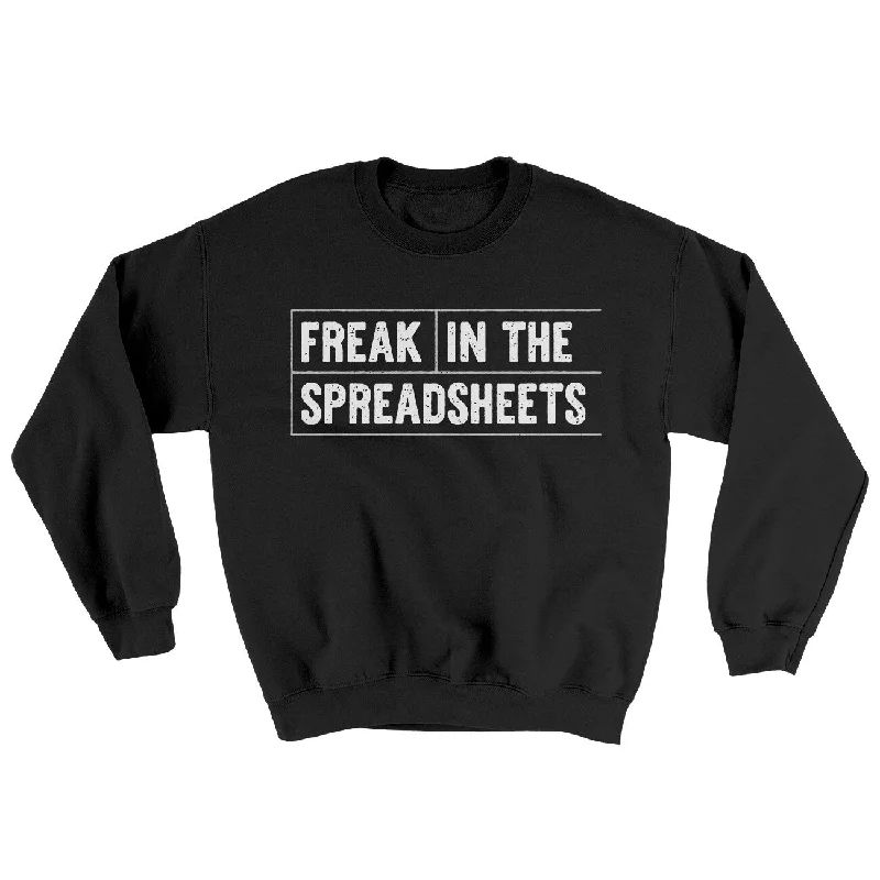 Freak In The Spreadsheets Ugly Sweater