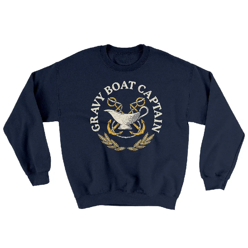 Gravy Boat Captain Ugly Sweater