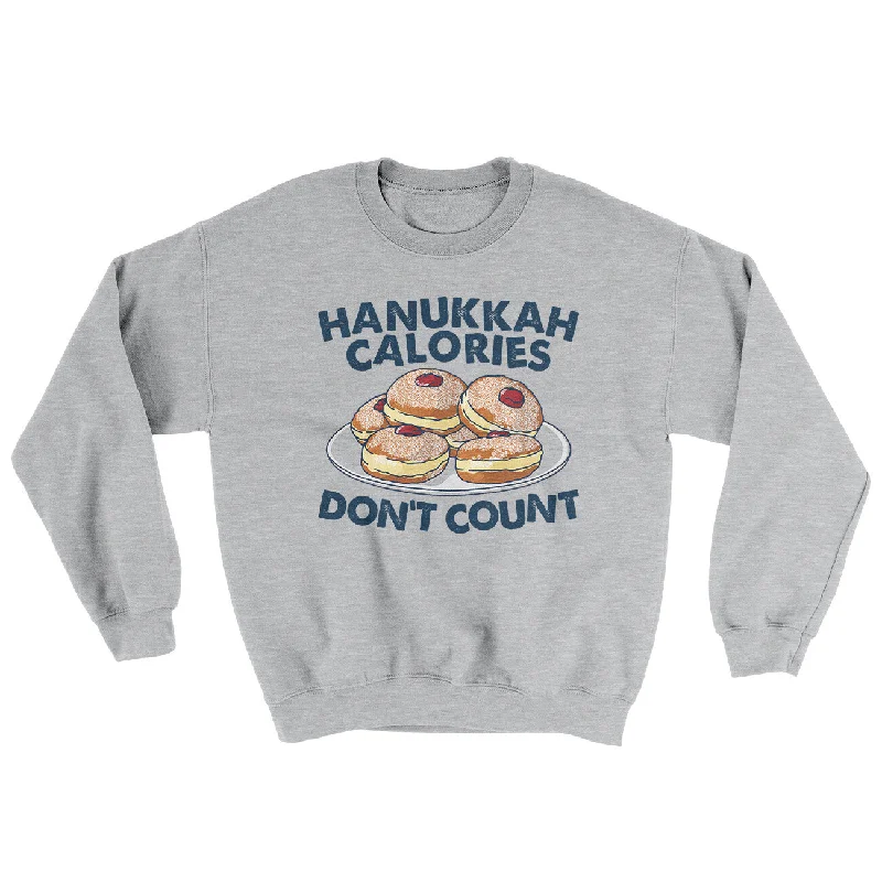 Hanukkah Calories Don't Count Ugly Sweater