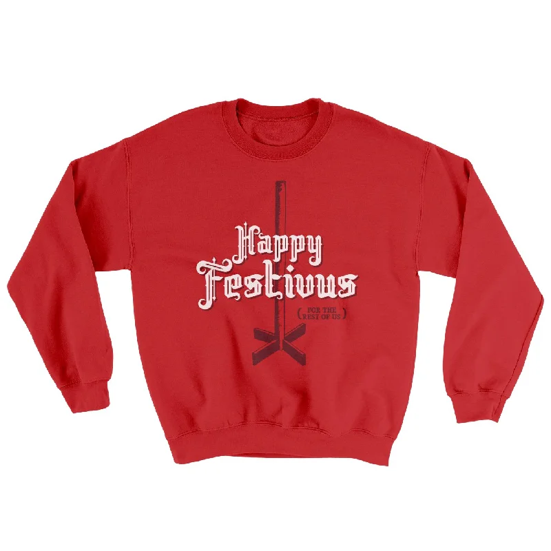 Happy Festivus for the Rest of Us Men/Unisex Ugly Sweater