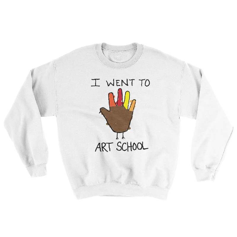 I Went To Art School Ugly Sweater