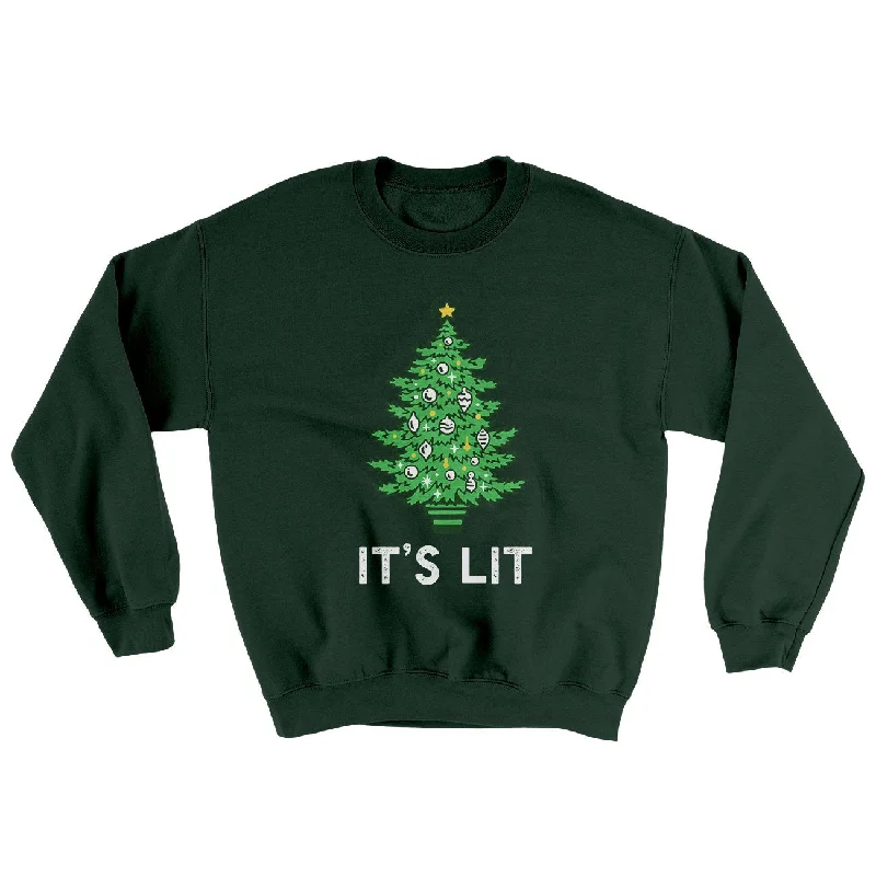 It's Lit Men/Unisex Ugly Sweater