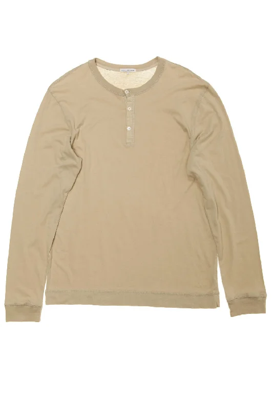 James Perse - Khaki Long Sleeve Shirt - US 3