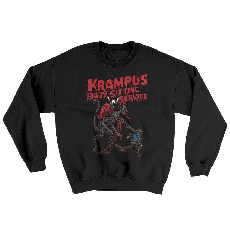 Krampus Baby Sitting Service Ugly Sweater