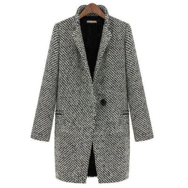 Ladies Long Winter Hooded Jackets Coat