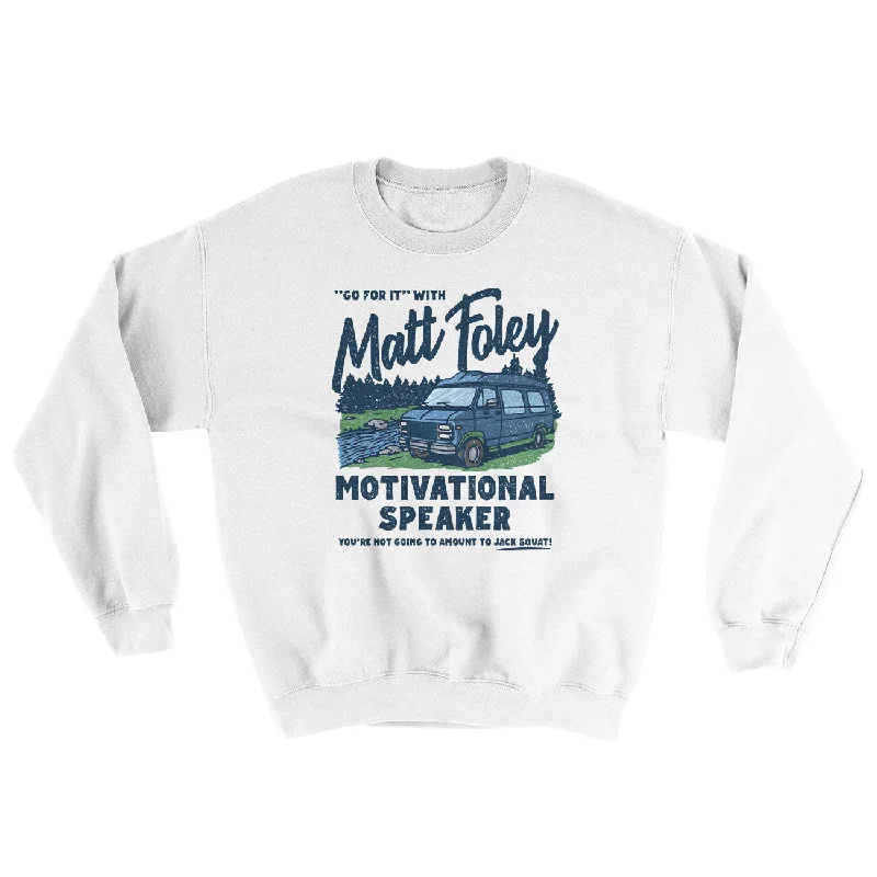 Matt Foley Motivational Speaker Ugly Sweater