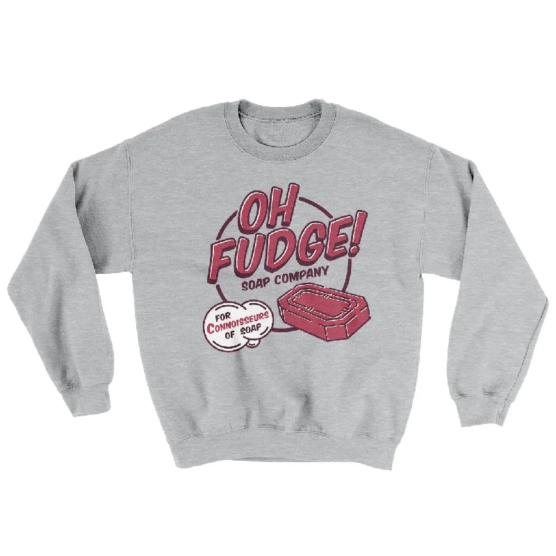 Oh Fudge! Soap Company Funny Movie Men/Unisex Ugly Sweater