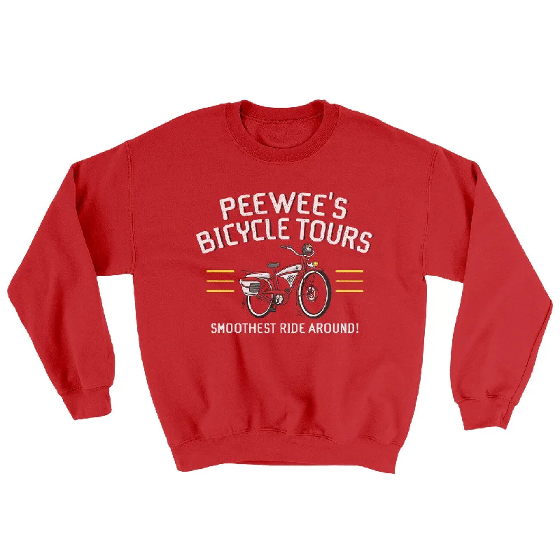 Peewee Bicycle Tours Ugly Sweater